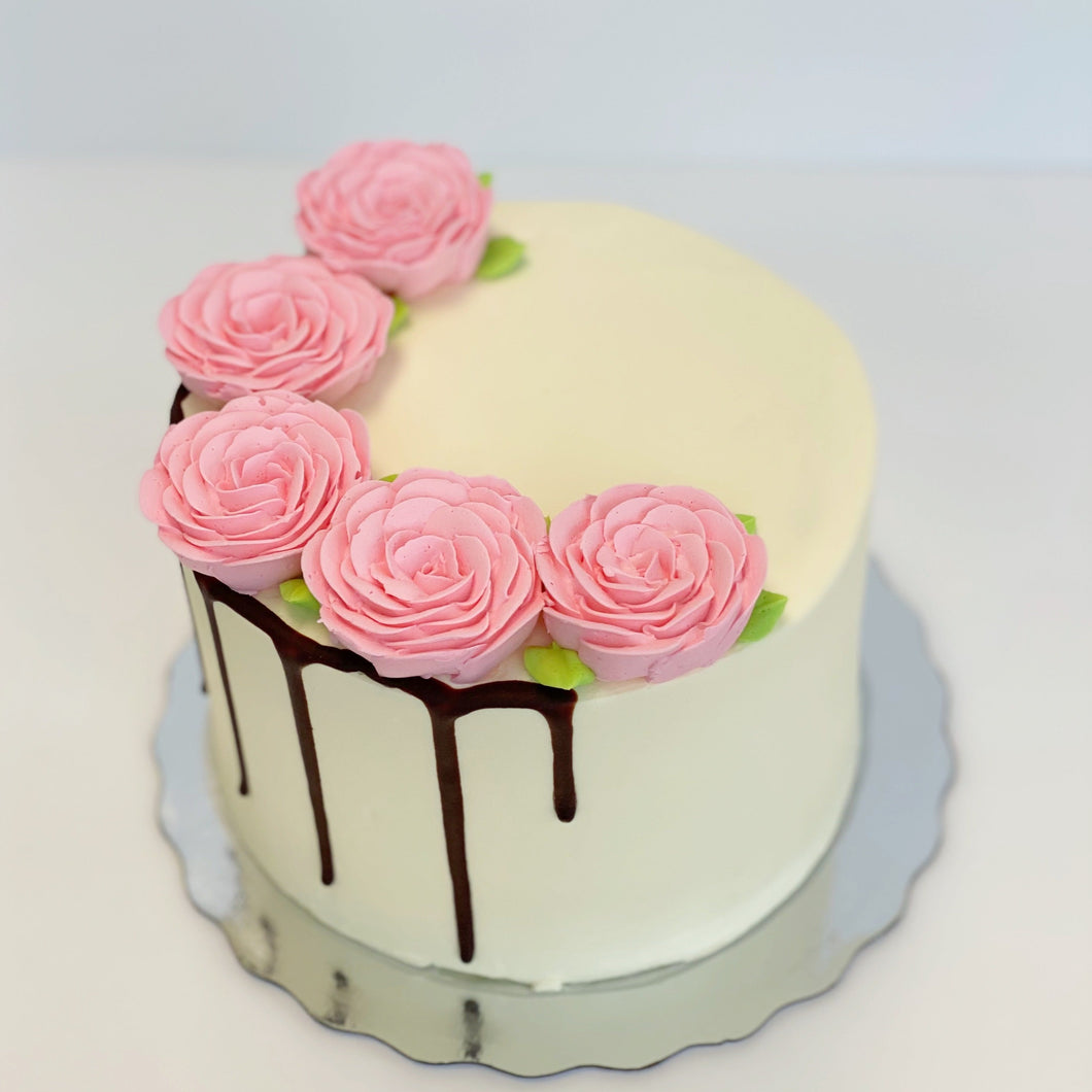 The Rose Garden Chocolate Cake